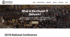 Desktop Screenshot of churchitnetwork.com